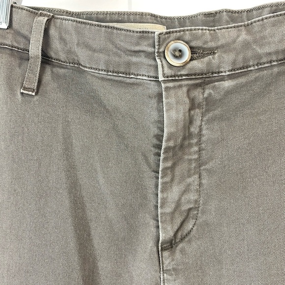 AG Adriano Goldschmied Tristan Sulfur Dark Truffle Tailored Trousers - Picture 5 of 10